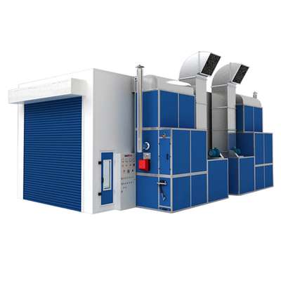 Hurricane industrial truck spraybooth 12m