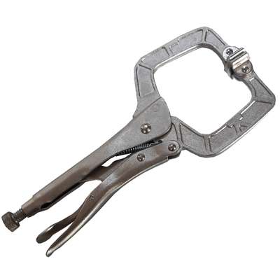 Locking c-clamp length 285mm jaw adjustment : 0-90mm